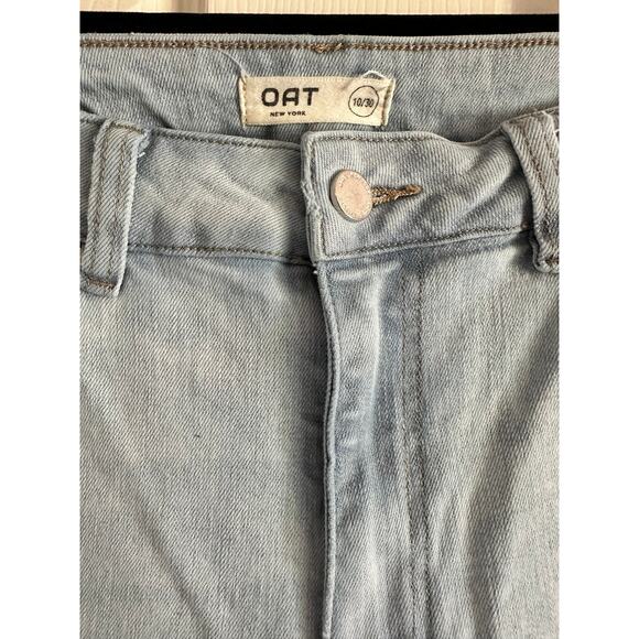 OAT New York Nordstroms High Waist Straight-Leg Jeans Size 30 - Picture 2 of 9